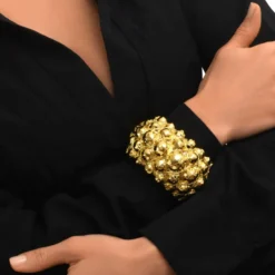 Gilda cuff bracelet – gold Manchettes|Bracelets XXL