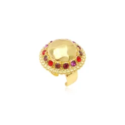 Sale Gloria adjustable medium ring - red Bagues Ajustables|Bague XXL
