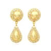 New Gloria clip-on drop earrings - gold Clips|Boucles D'oreilles XXL