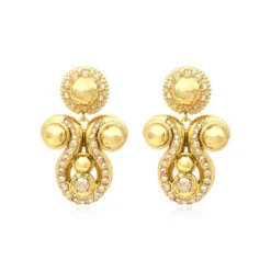 New Gloria clip-on earrings - gold Clips|Boucles D'oreilles XXL