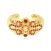 Discount Gloria cuff bracelet - red Manchettes|Bracelets XXL