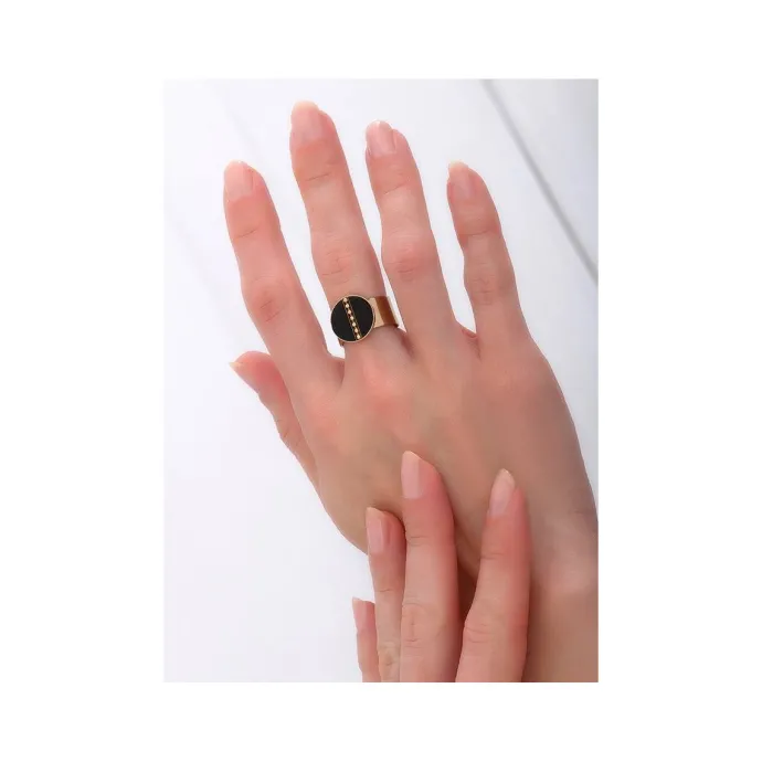 Hot Hawaii Adjustable Ring - Black Bagues Ajustables
