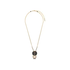 Best Hawaiian Delicate Pendant Necklace - Black Sautoirs & Colliers Longs|Pendentifs Et Médailles