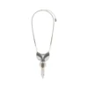 Discount Hawaiian Necklace - White Plastrons