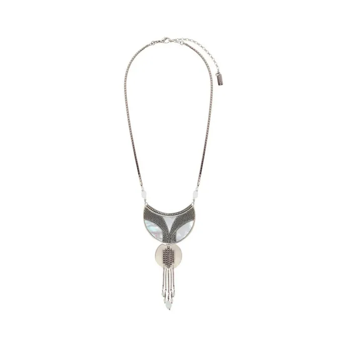 Discount Hawaiian Necklace - White Plastrons