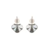 Best Hawaiian sleeper earrings - white Dormeuses