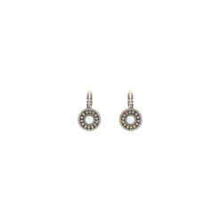 Discount Hawaiian thin sleeper earrings - white mother-of-pearl Dormeuses