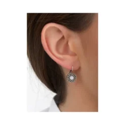 Discount Hawaiian thin sleeper earrings - white mother-of-pearl Dormeuses