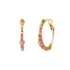 Outlet Iancura delicate hoop earrings - roses Percées / Tiges