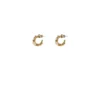Outlet Iancura fine hoop earrings - pearl Créoles