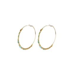 Clearance Iancura hoop earrings - blue Créoles