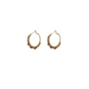 Outlet Iancura hoop earrings - garnet Créoles