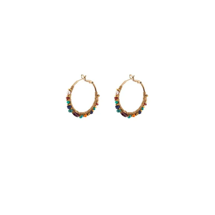 Sale Iancura hoop earrings - gold Créoles
