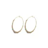 Sale Iancura hoop earrings - mauve Créoles