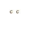 Outlet Iancura thin hoop earrings - turquoise Créoles