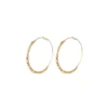 Clearance Iancura wide hoop earrings - pearl Créoles