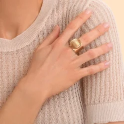 Clearance Inti adjustable ring - gold Bagues Ajustables