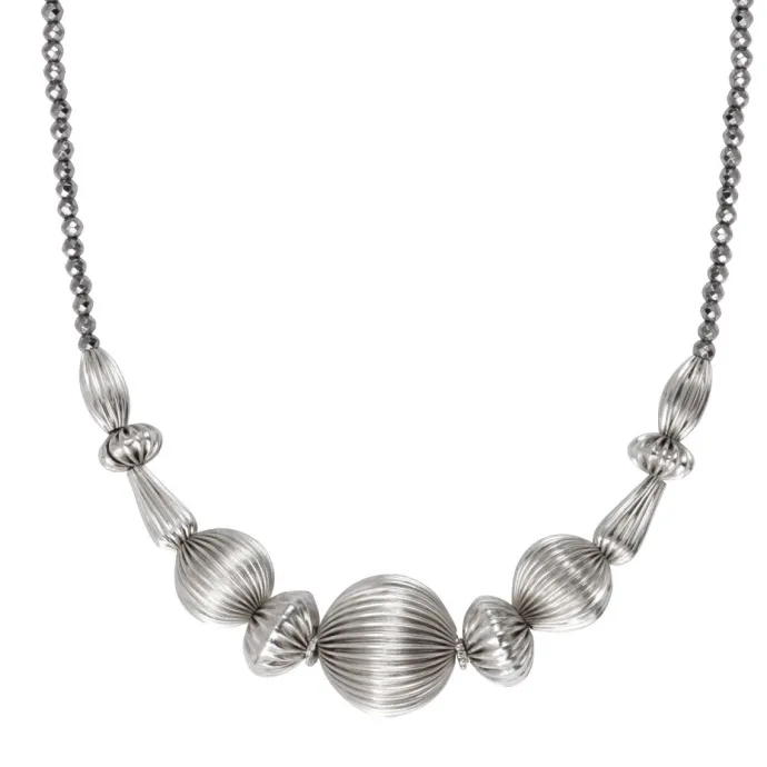 Online Inti adjustable short necklace - silver Colliers Courts & Ras Du Cou