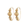 Sale Inti hoop earrings - gold Créoles