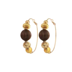 Discount Inti hoop earrings - gold Créoles
