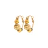 Sale Inti hoop earrings - gold Créoles