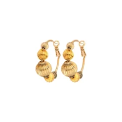 Sale Inti hoop earrings - gold Créoles