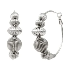 Sale Inti hoop earrings - silver Créoles
