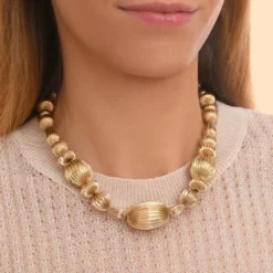 Clearance Inti Necklace - Gold Colliers Courts & Ras Du Cou