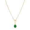 Lhasa pendant necklace - green Sautoirs & Colliers Longs|Pendentifs Et Médailles