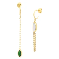Discount Lhasa pierced stud earrings - green Percées / Tiges