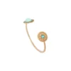 Discount Louise adjustable bangle bracelet - blue Joncs