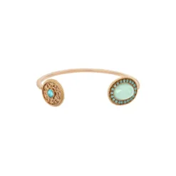 Discount Louise adjustable bangle bracelet - blue Joncs