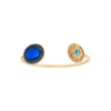 Clearance Louise adjustable bangle bracelet - turquoise Joncs