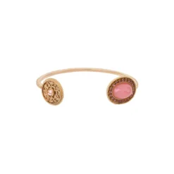 Sale Louise adjustable bangle bracelet - pink Joncs