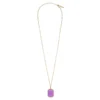Discount Louise Adjustable Long Necklace - Mauve Sautoirs & Colliers Longs