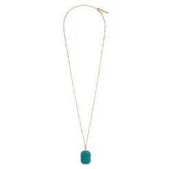 Hot Louise Adjustable Long Necklace - Green Sautoirs & Colliers Longs