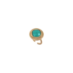 Sale Louise adjustable ring - turquoise Bagues Ajustables