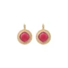 Clearance Louise delicate sleeper earrings - roses Dormeuses