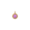 Clearance Louise faceted cabochon pendant necklace - pink Sautoirs & Colliers Longs|Pendentifs Et Médailles