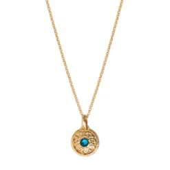 Best Louise mid-length necklace - turquoise Colliers Mi-longs