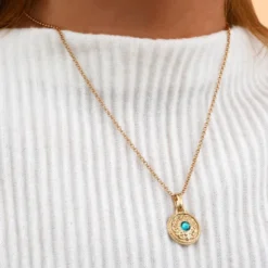 Best Louise mid-length necklace - turquoise Colliers Mi-longs