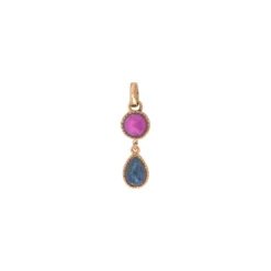 Best Louise pendant necklace - blue Sautoirs & Colliers Longs|Pendentifs Et Médailles
