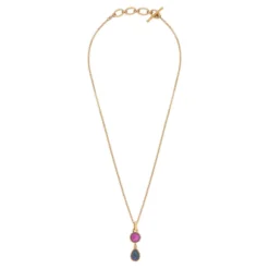 Best Louise pendant necklace - blue Sautoirs & Colliers Longs|Pendentifs Et Médailles