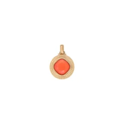 Hot Louise pendant necklace - coral Sautoirs & Colliers Longs|Pendentifs Et Médailles