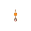 Online Louise pendant necklace - orange Sautoirs & Colliers Longs|Pendentifs Et Médailles