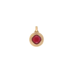 Outlet Louise pendant necklace - red Sautoirs & Colliers Longs|Pendentifs Et Médailles