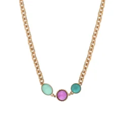 Clearance Louise short necklace - blue Colliers Courts & Ras Du Cou