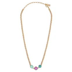 Clearance Louise short necklace - blue Colliers Courts & Ras Du Cou