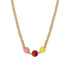 Hot Louise short necklace - red Colliers Courts & Ras Du Cou