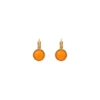 Hot Louise sleeper earrings - orange Dormeuses